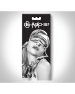 Sex & Mischief Satin Black Blindfold