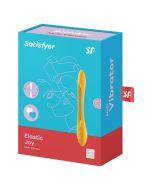 Satisfyer Elastic Joy Multi Vibrator Dark Yellow Silicone Rechargeable box