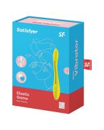 Satisfyer Elastic Game Silicone Multi Vibrator Yellow Rechargeable box