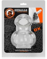 Sacksling 2 Ball Bag Clear boxed