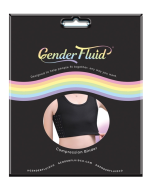 Gender Fluid Chest Compression Binder Black