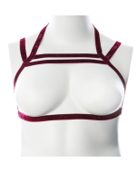 VooDoo Unisex Gender Fluid Sugar Coated Harness Raspberry Glitter