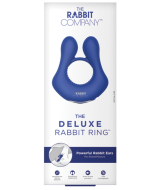 The Deluxe Rabbit Cock Ring Navy Xgen