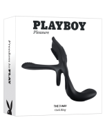 Evolved Playboy Pleasure The 3 Way Cock Ring 10 Functions