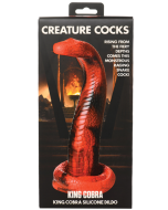 XR Creature Cocks King Cobra Silicone Dildo 8.5" Snake Cock box
