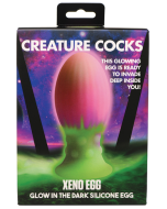 XR Creature Cocks LG Xeno Egg Glow In The Dark