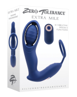 Zero Tolerance Extra Mile Egg Shaped Head Rechargeable Anal Plug