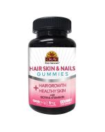 OKAY Gummies Hair Skin Nails 60 Count Cream Soda Flavor Vitamin B5 bottle