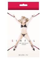 Sinful Bed Restraint Straps NS Novelties