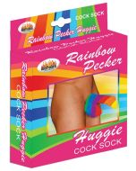 Rainbow Pecker Huggie Cock Sock
