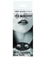 Sex And Mischief Stainless Steel Balls 100%