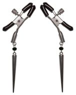 Silver Spears Nipple Clips
