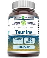 Cardiovascular Health Taurine 1000mg 100 Capsules 