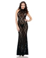 Coco High Neck Gown Tease B478