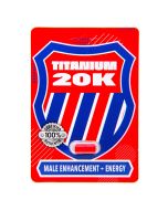 Titanium 20K Male Enhancement Energy Supplement Capsule