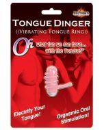 Tongue Dinger Vibrating Tongue Ring (magenta)