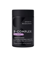 Vegan vitamin B complex softgels bottle