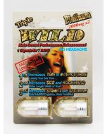Wild Double Platinum 2000mg Male Sexual Enhancement Pills Store Display Wholesale Box