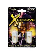 Xcessive Twin 500K Platinum Male Enhancement Double Pill