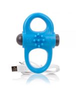 Charged Yoga Vibe Double Ring Blue ScreamingO