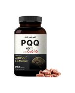 ZenPQQ+ 40mg PQQ & CoQ10 Capsules Front View